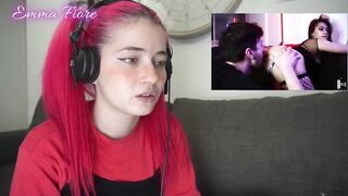 Sexually excited teen gets lewd watching amateur porn - Emma Fiore