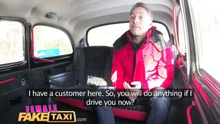 Female Fake Taxi Hot driver sucks and bangs fare to get even