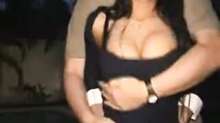 Breasty Yui Getting Large Melons Caressed