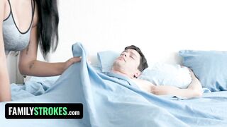 Stepmom's Going to Cure Her Stepsons Jerk-Off Habit