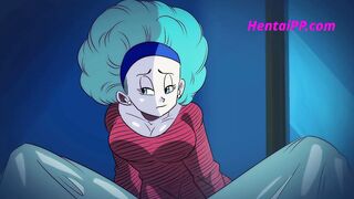 Bulma From Dragon Ball Z Suck Dick With Excitement ( Parody Manga )