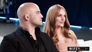 WIFEY Glamorous Redheaded Hotwife Jessi Rae Takes Each Inch Of Jason Luv's BBC