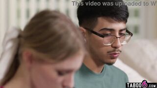 Shy virgin chap screws the majority popular teen cheerleader Melody Marks