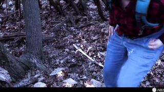 Gal Gets Lost in the Woods - Valentina Nappi Frozen in Time and Facefucked