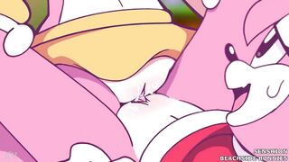 Sonic the Hedgehog: Amy Rose X Amy Scissoring [Beachside Bunnies & Senshion] (5-twenty-2024) (Lesbo Selfcest/Classic & Modern/Sonic Generations)