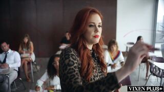 VIXENPLUS Kinky Maitland dominates subs