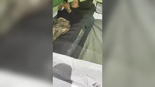 POV inTENTs Risky Morning Sex at Public Camp