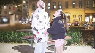 "CUM INSIDE ME!" - Small Italian Teen Implores For BREEDING CREAMPIE