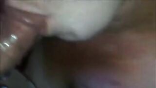 Cuckold Wife sucks BBC at Gloryhole in front of Spouse