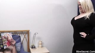 big beautiful woman SECRET - Spouse cheats on wife with golden-haired big beautiful woman - clip 1