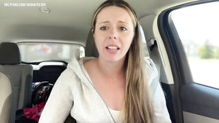 Day in the life of a Camgirl! Testing recent toys in the DRIVE THRU + MALL! So Many Orgasms!!