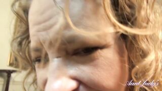 Aunt Judy's - Your Wicked Step-Aunt Tia Sucks Your Dick (POV Experience)
