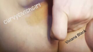 twat play close ups- mirrored lengthy dangling labiaa and large swollen clitoris squirt