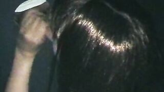 CUMDRINKINGWIFE - Slutwife bangs with strangers in Adult Theater