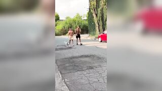 Str8 chap wanted to screw in the street
