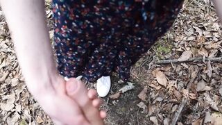 Amateur Wife Screws Outdoors on honeymoon.