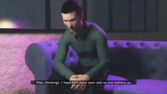 The wife does not hesitate to cheat on her spouse in his presence - cg toon cuckold movie scene