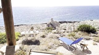 2 mother I'd like to fuck's get Banged by Me in Front of Sea