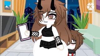 My stepbrother bangs me in advance of gonna a party (Gacha Club)