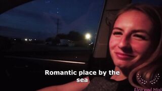 Hook up a little hottie in aquapark and made her suck in my car
