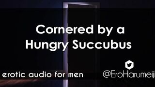 Cornered by a Hungry Succubus - Erotic Blowjob Audio Roleplay for Males