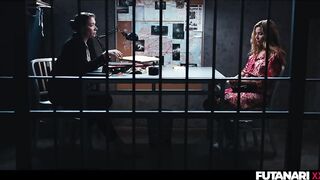 Agatha Vega Tg Prison Screw - Concupiscent Tgirl Detective Gets Oral from Latin babe Hotty