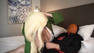 Lady Tsunade Massive Boobs Cosplay Doxy Gets Coarse Banging after Hentai Expo Worlds Giant Dick