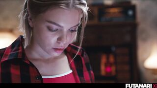 Gals Voyage Turns Into Transgender Surprise - Shelena Grows Futanari Dong from Transsexual Ghost Agatha Vega