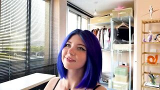 cute wench with a large butt