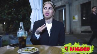 Bareback anal-act of love, butt to throat. BBC for wench Valeria del Rio, one more interracial on Nigged