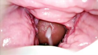 Cum Inside Me Over and Over! Camera inside Twat Creampie Cervix POV