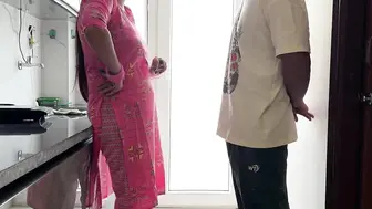 Aunt's banging: The youthful nephew drilled the step aunt with a large booty hard after wearing a female cock-sock.