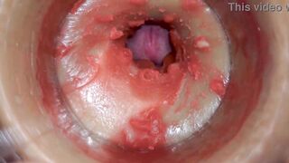 Camera Inside Unfathomable Vagina Captures Biggest Cumshot of Goo 4k