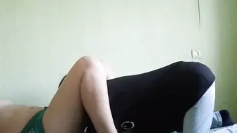 My stepdaughter enticed me and secretly licked my vagina