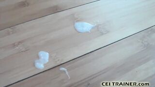 CEI Cum Eating Instructions and Femdom Videos