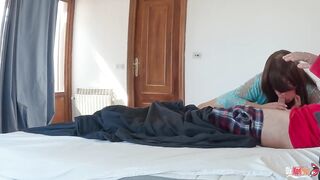 mother I'd like to fuck Stepmom Pleasures Injured Stepson To Get The Cum That babe's Been Longing