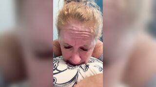 Screwing My Wifes Constricted Anus And Cumming on Her Face