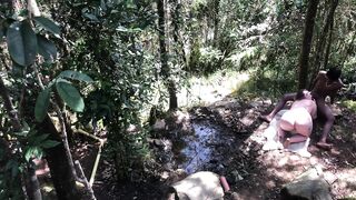 11 INCH BBC PAWG OUTDOOR SUCK & SCREW - @elKonguito & @sweetauroramae