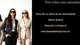 The final of the university students - Dayana De La Franja. Track 03, Álbum: Fantasies. Year 2025