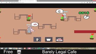 Barely Legal Cafe (free game itchio ) eighteen, Adult, Arcade, Fur, Godot, Manga, minigames, Mouse solely, NSFW, Short