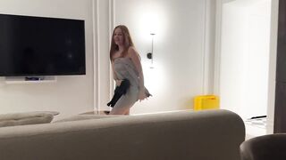 POV Screwed my most excellent ally's girlfriend and cummed on her breasts. That babe cheated on her boyfriend