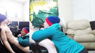 Gobbling on Jock like Turkey on Thanksgiving !