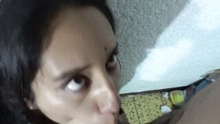 POV Wednesday is doing a great sloppy oral with biggest facial