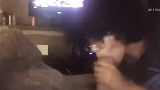 Lit aunt sucks me up whilst I see Netflix