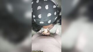 Slim ebony bitch in high heels suck daddies dick like a boss , bow over I bang her ebony twat doggy position like no the next day , one time u go ebony u not at any time go back