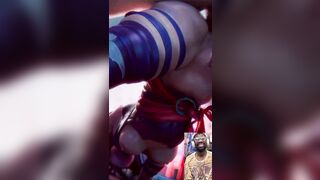 Shaved Snatch Juri, Slime Three-some Banging, Compilation