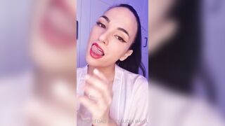 - CLAUDIA BAVEL COMPILATION - Sucking and wanking u shlong befor we BANG