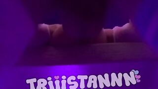 Femboy cum with a fleshlight