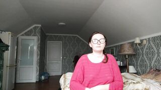 mom drinking her morning coffee with milk