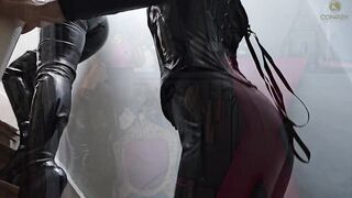 Puppy play double femdom turns into extraordinary SADOMASOCHISM